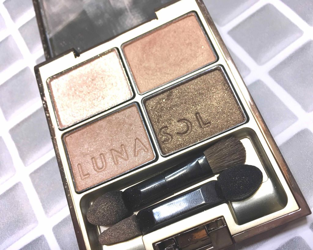 スキンモデリングアイズ/LUNASOL/アイシャドウパレットを使ったクチコミ（1枚目）
