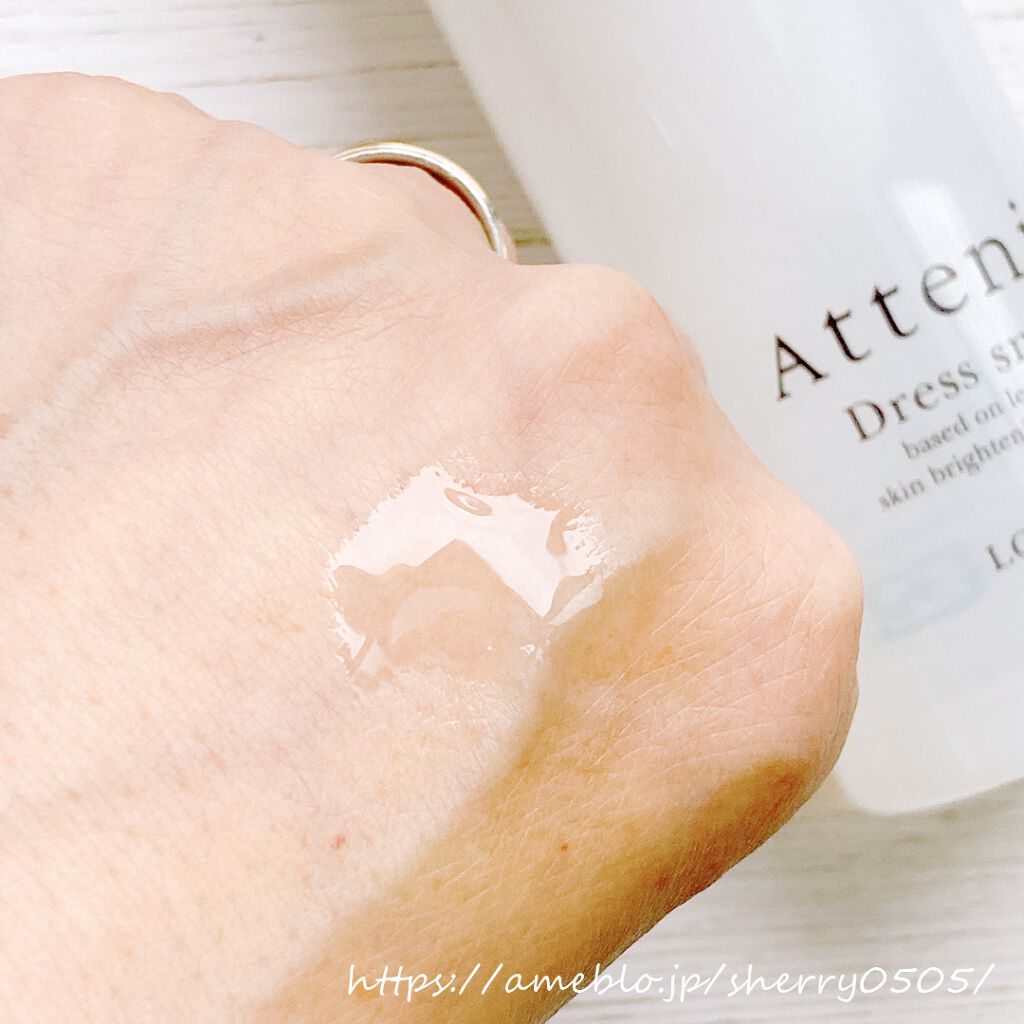 ドレススノー ローション【医薬部外品】 /アテニア/化粧水を使ったクチコミ(4枚目)