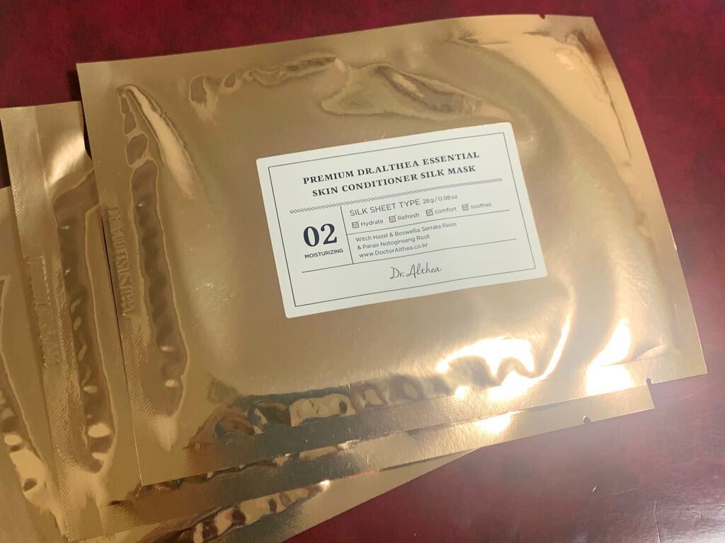 エッセンシャル スキン コンディショナー シルクマスク/Dr.Althea/シートマスク・パックを使ったクチコミ(1枚目)