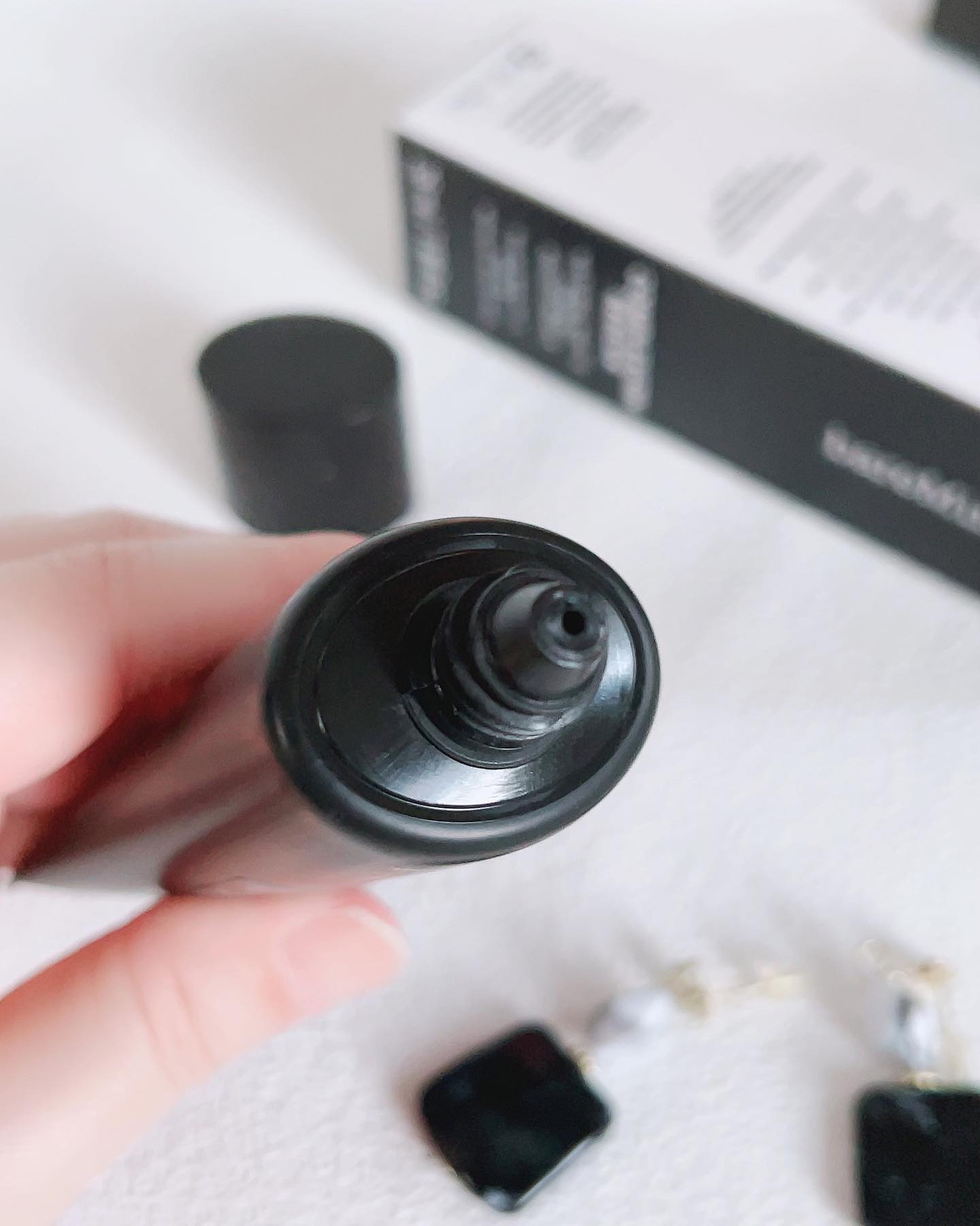 CR ナチュラル マット モイスチャライザー カシュ― 3.5/bareMinerals/クリーム・エマルジョンファンデーションを使ったクチコミ（3枚目）