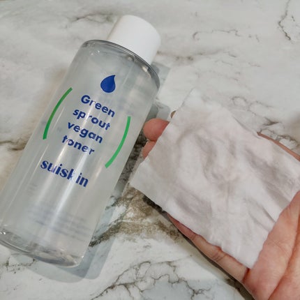 Green sprout vegan toner/suiskin/化粧水を使ったクチコミ(2枚目)