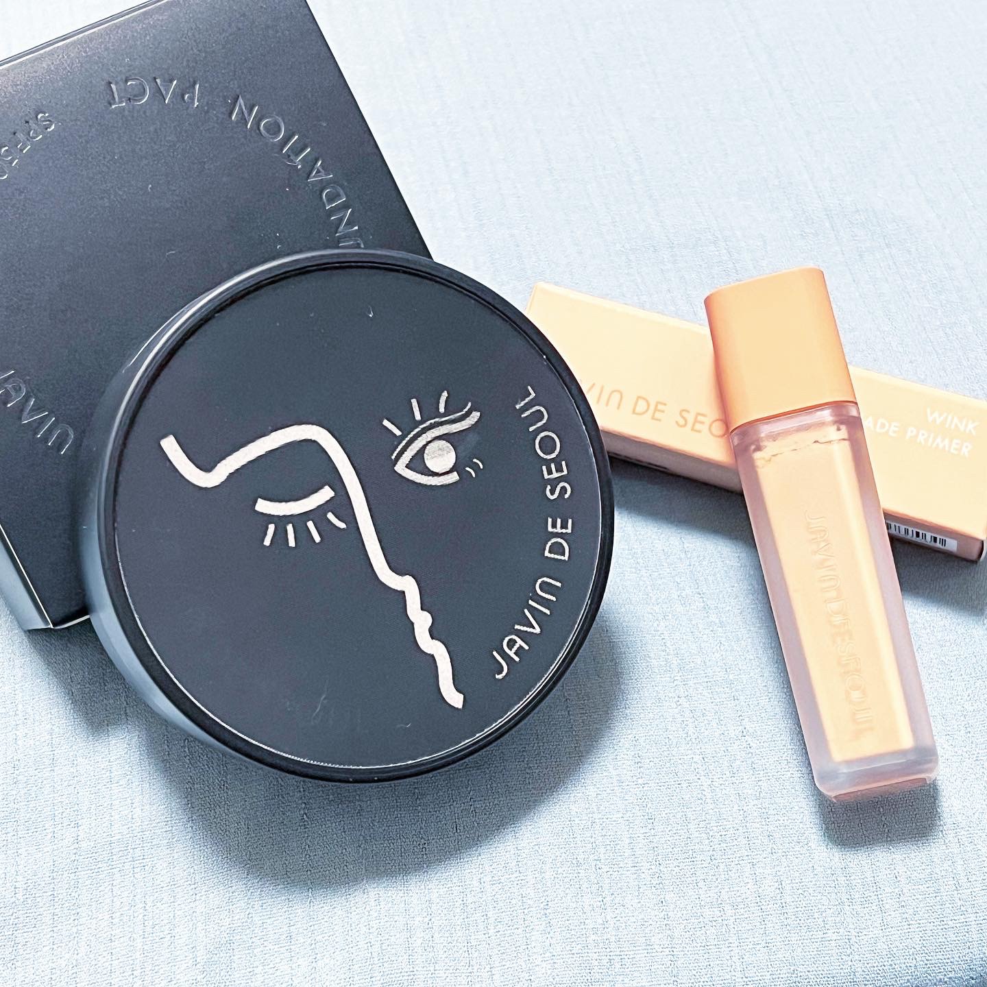 ジャビンドゥソウル ウインクファンデーションパクト/Javin De Seoul/クッションファンデーションを使ったクチコミ（1枚目）