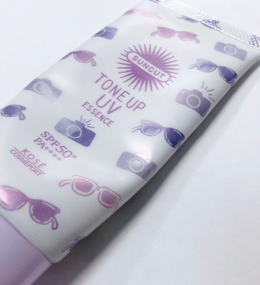 トーンアップUV エッセンス/サンカット®/日焼け止めローションを使ったクチコミ(3枚目)