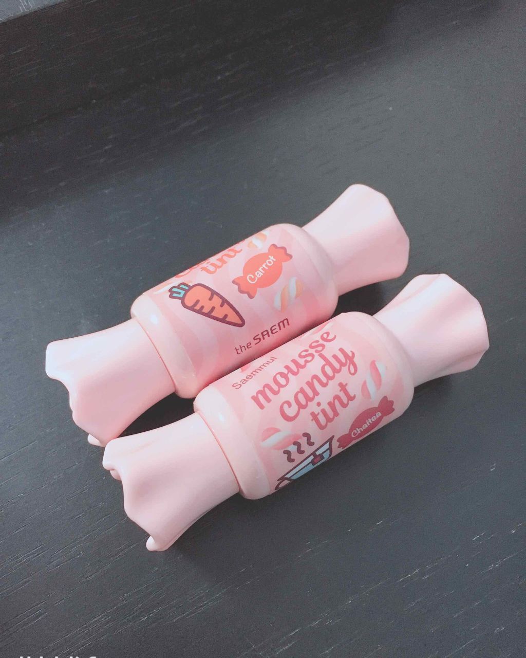 ムース キャンディー ティント/the SAEM/リップティントを使ったクチコミ（1枚目）