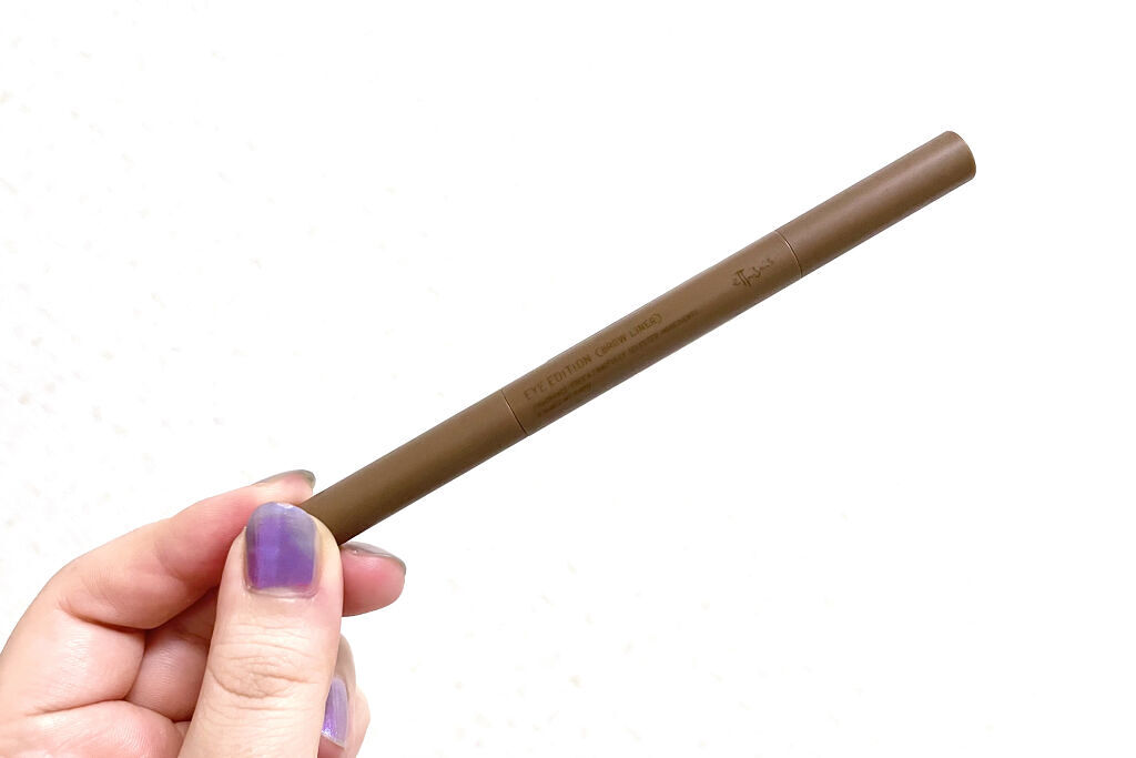 エテュセ アイエディション(ブロウライナー) 01 アッシュミルクティー/ettusais/アイブロウペンシルを使ったクチコミ（1枚目）