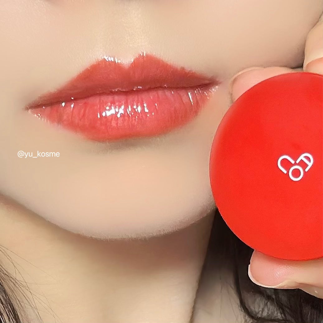 GLOWY TINT BALM/AOU/リップグロスを使ったクチコミ(3枚目)