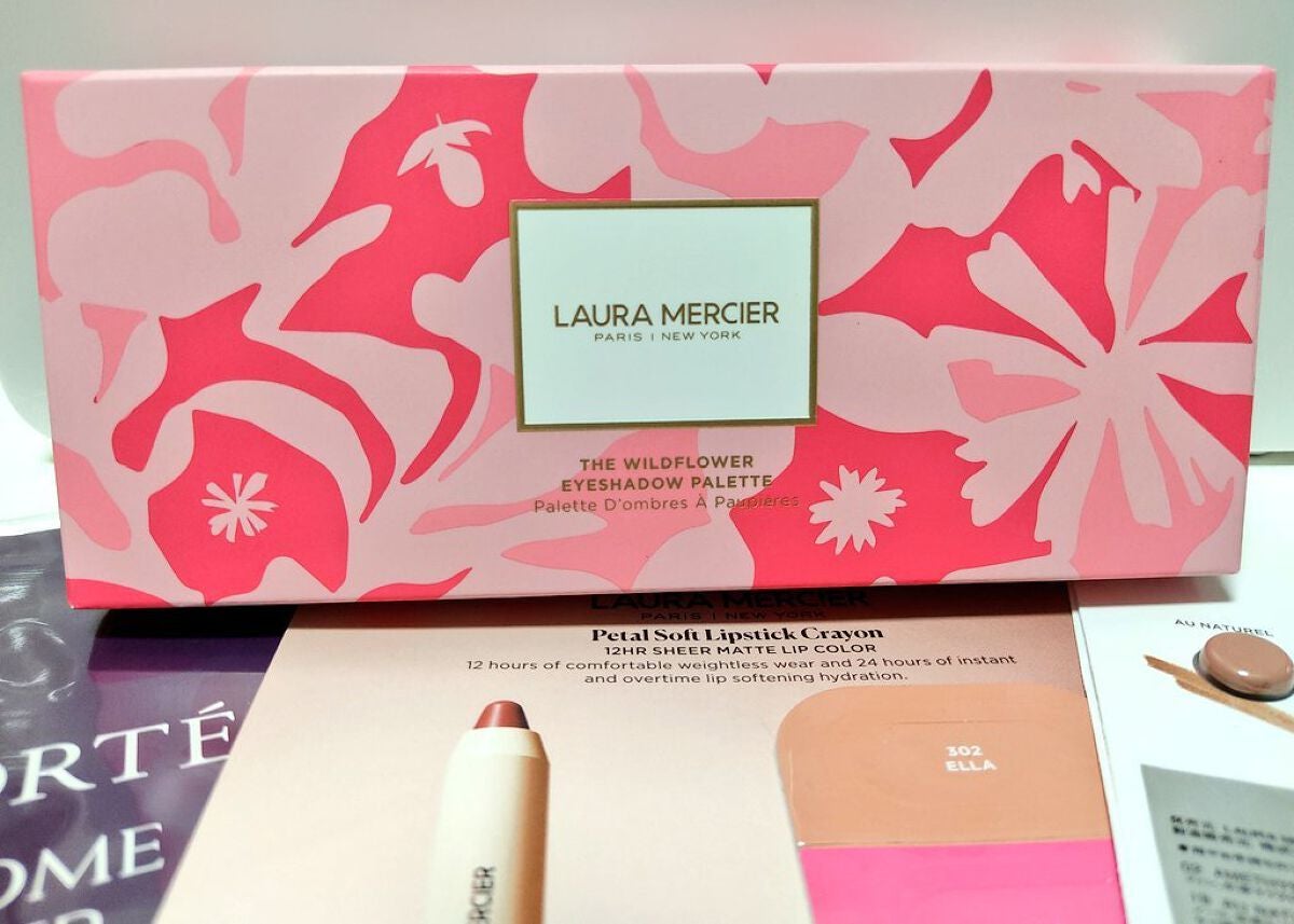 ザ ワイルドフラワー アイシャドウ パレット/ローラ メルシエ/マルチパレットを使ったクチコミ(2枚目)