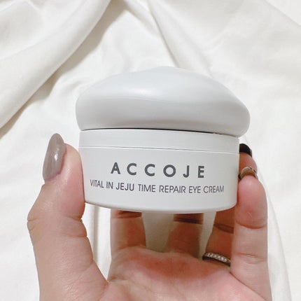 バイタル イン ジェジュ タイム リペア アイクリーム/ACCOJE/アイケア・アイクリームを使ったクチコミ(4枚目)