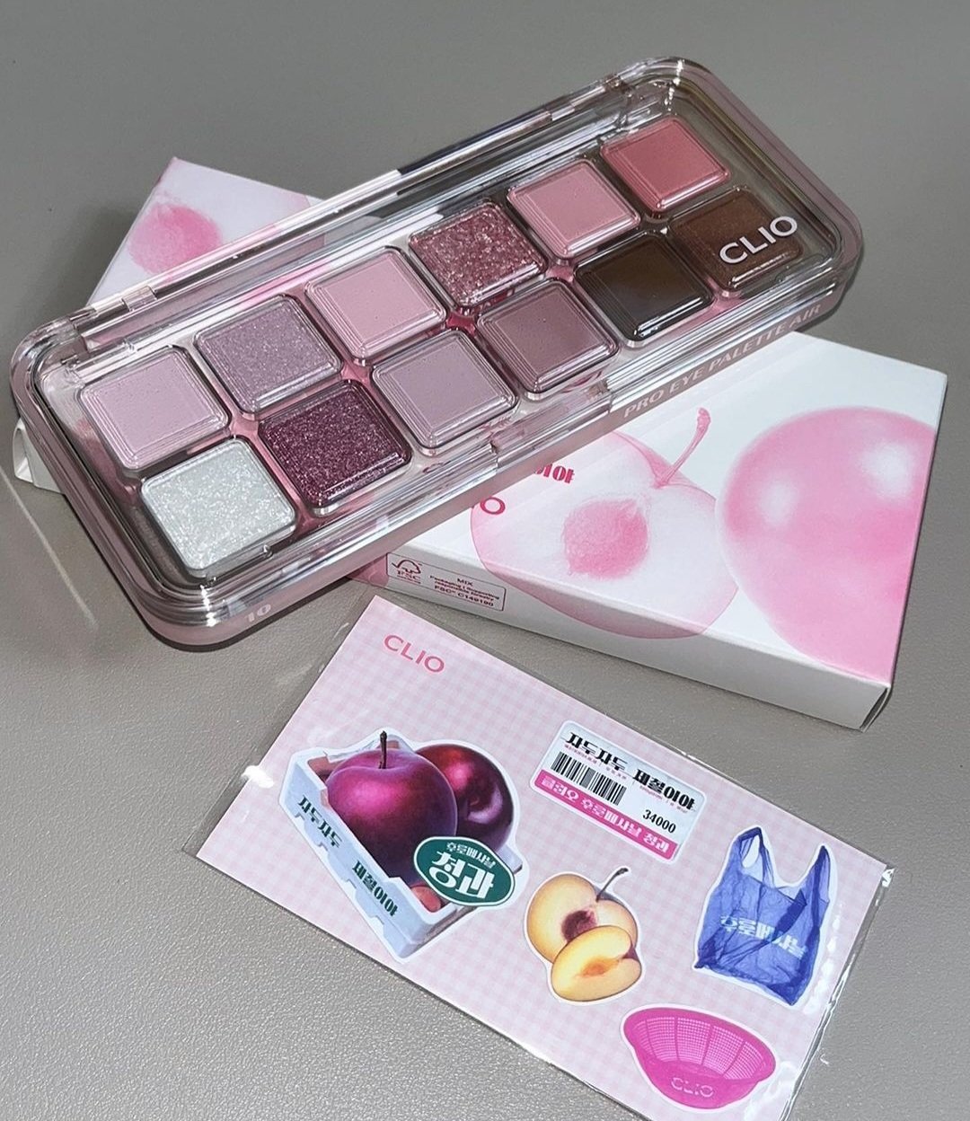 プロ アイ パレット エアー/CLIO/アイシャドウパレットを使ったクチコミ（1枚目）