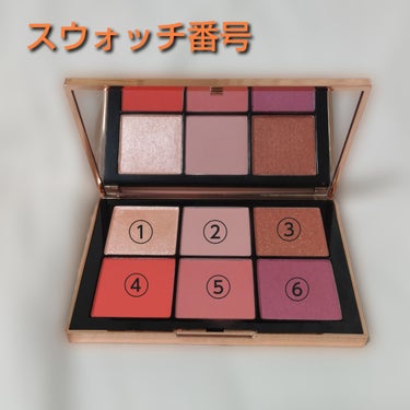 アフターグロー チークパレット/NARS/パウダーチークを使ったクチコミ（2枚目）