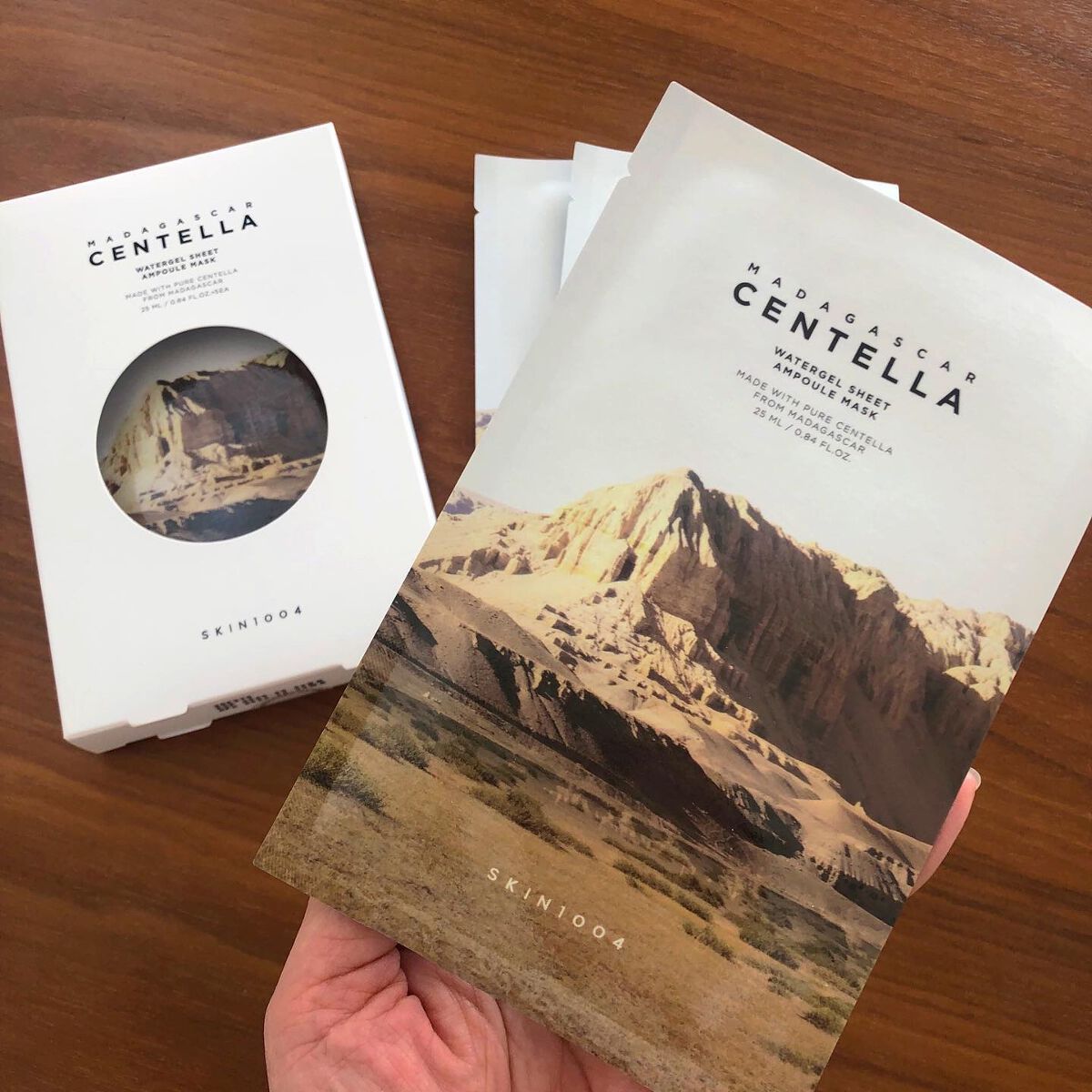 センテラ ウォーターゲルシートアンプルマスク/SKIN1004/シートマスク・パックを使ったクチコミ（2枚目）