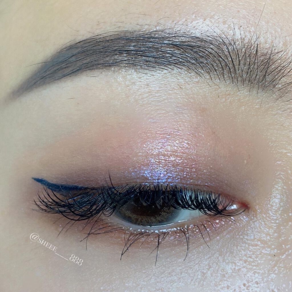 EYE OPENING LINER/UZU BY FLOWFUSHI/リキッドアイライナーを使ったクチコミ（3枚目）