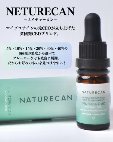 40% CBDオイル/NATURECAN/その他を使ったクチコミ（3枚目）