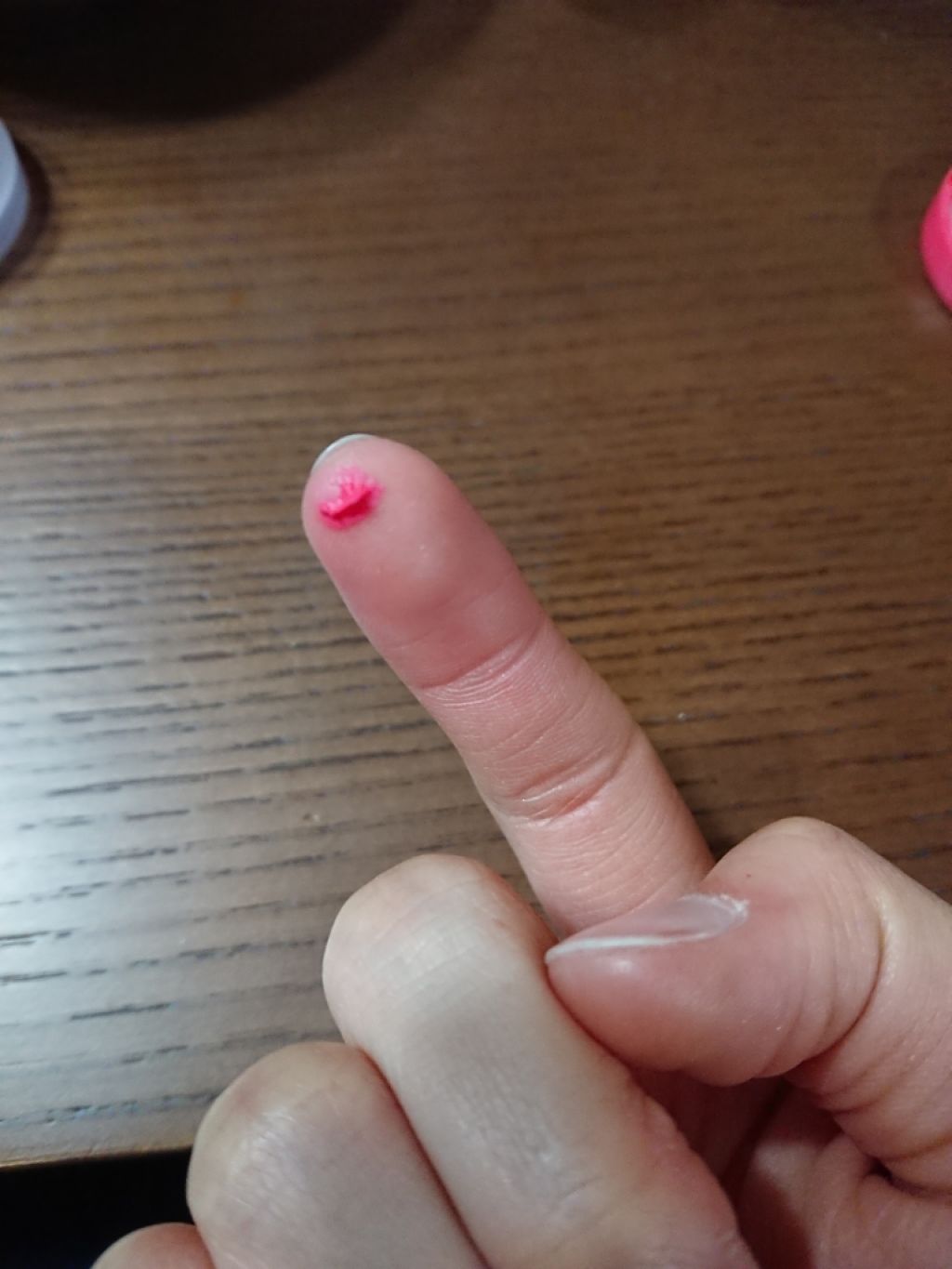 スフレチーク Souffle/DAISO/ジェル・クリームチークを使ったクチコミ（2枚目）