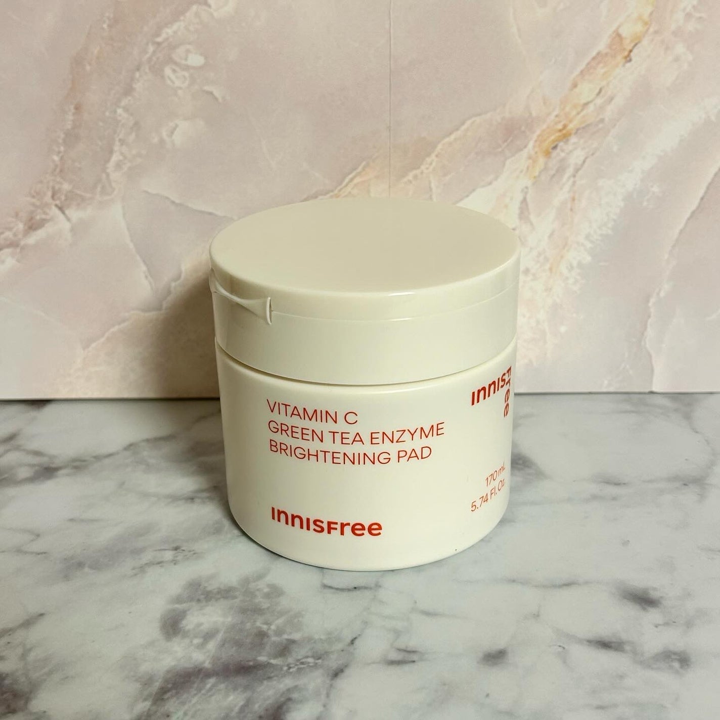 ビタC グリーンティーエンザイム ブライト パッド/innisfree/トナーパッドを使ったクチコミ(1枚目)