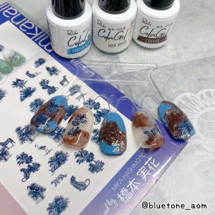 ネイルシール/キャンドゥ/ネイルシールを使ったクチコミ(5枚目)