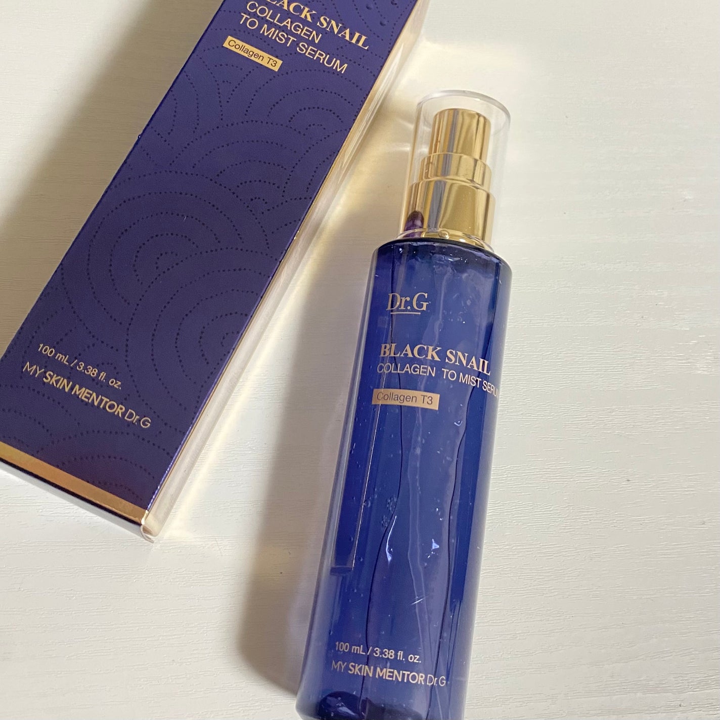 ドクタージー ブラックスネイル コラーゲンミスト/Dr.G/ミスト状化粧水を使ったクチコミ(1枚目)