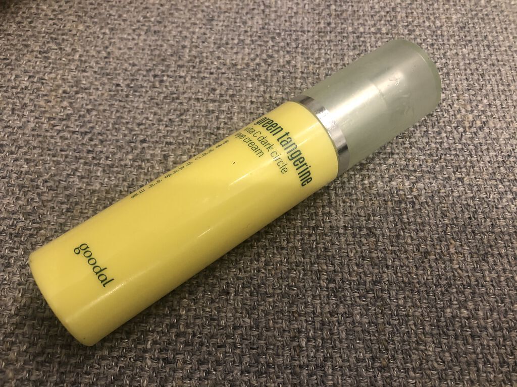 ビタC ダークサークルアイクリーム/goodal/アイケア・アイクリームを使ったクチコミ（1枚目）