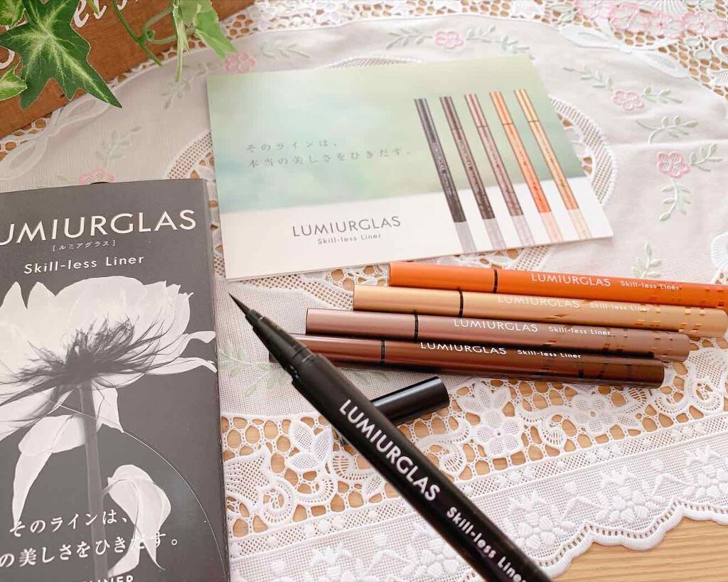 スキルレスライナー/LUMIURGLAS/リキッドアイライナーを使ったクチコミ(5枚目)