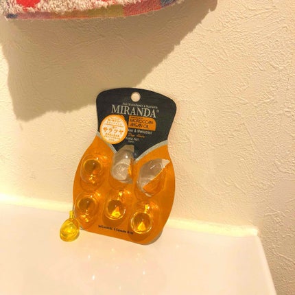 ヘアビタミン シルキーシャインヘアオイル/MIRANDA/ヘアオイルを使ったクチコミ(1枚目)