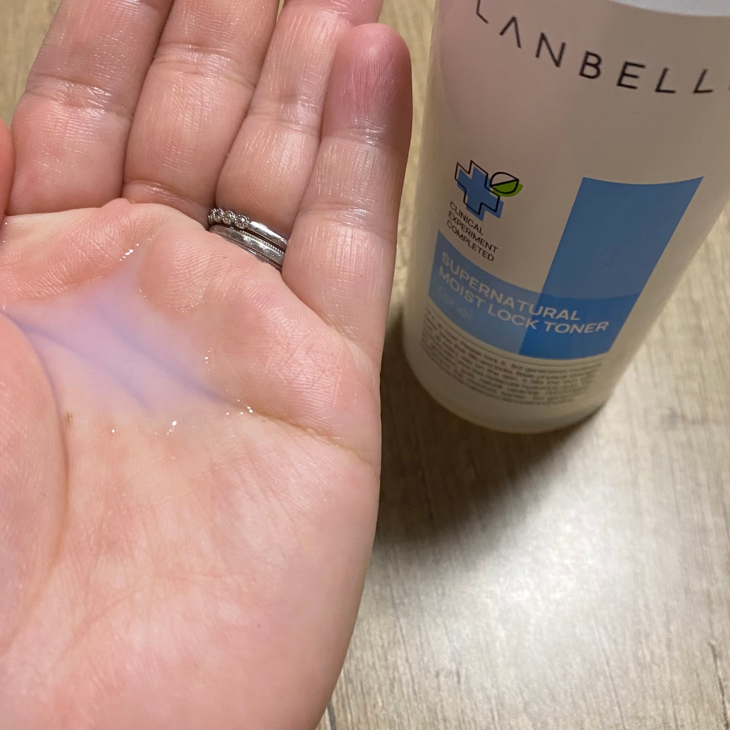 スーパーナチュラルモイストロックトナー/LANBELLE/化粧水を使ったクチコミ(2枚目)