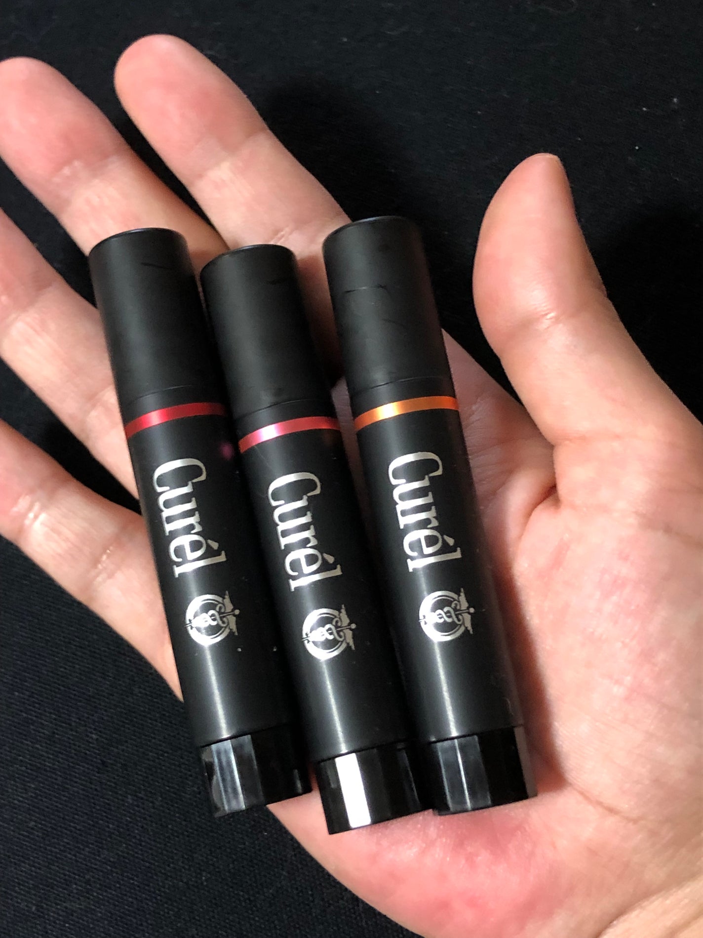 リップケア クリーム(美発色シリーズ)/キュレル/リップクリームを使ったクチコミ(3枚目)