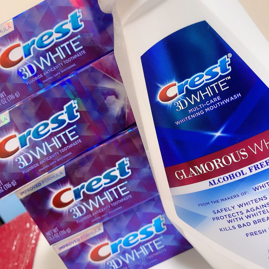 Crest 3D ホワイト/クレスト/歯磨き粉を使ったクチコミ(1枚目)