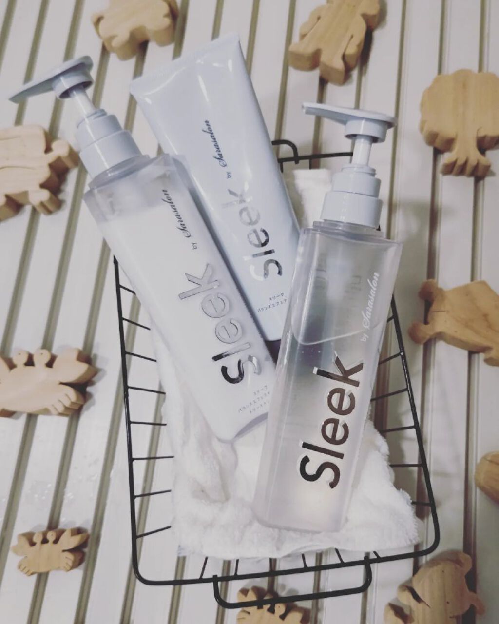 バランスエフェクトシャンプー／トリートメント/スリーク by サラサロン/市販シャンプーを使ったクチコミ（1枚目）