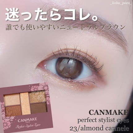 パーフェクトスタイリストアイズ/キャンメイク/アイシャドウパレットを使ったクチコミ(1枚目)