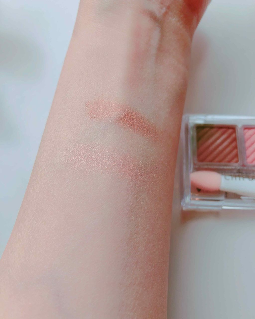 アイ カラー(チップ付)/ちふれ/アイシャドウパレットを使ったクチコミ(3枚目)