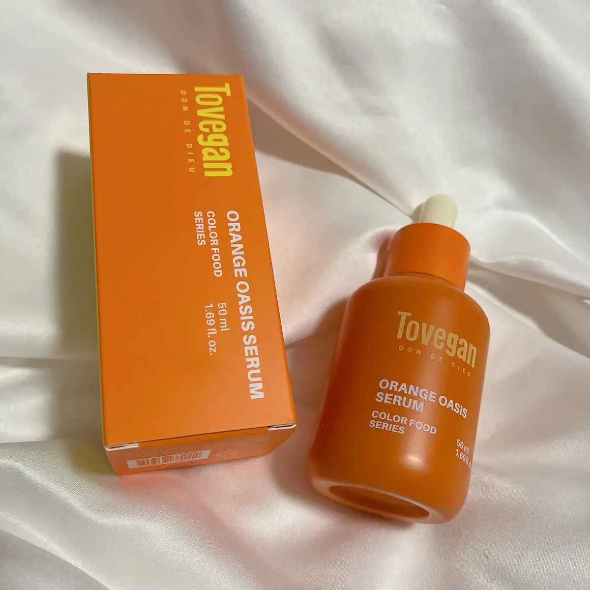 カラーフードシリーズオレンジオアシスセラム/Tovegan/美容液を使ったクチコミ（1枚目）