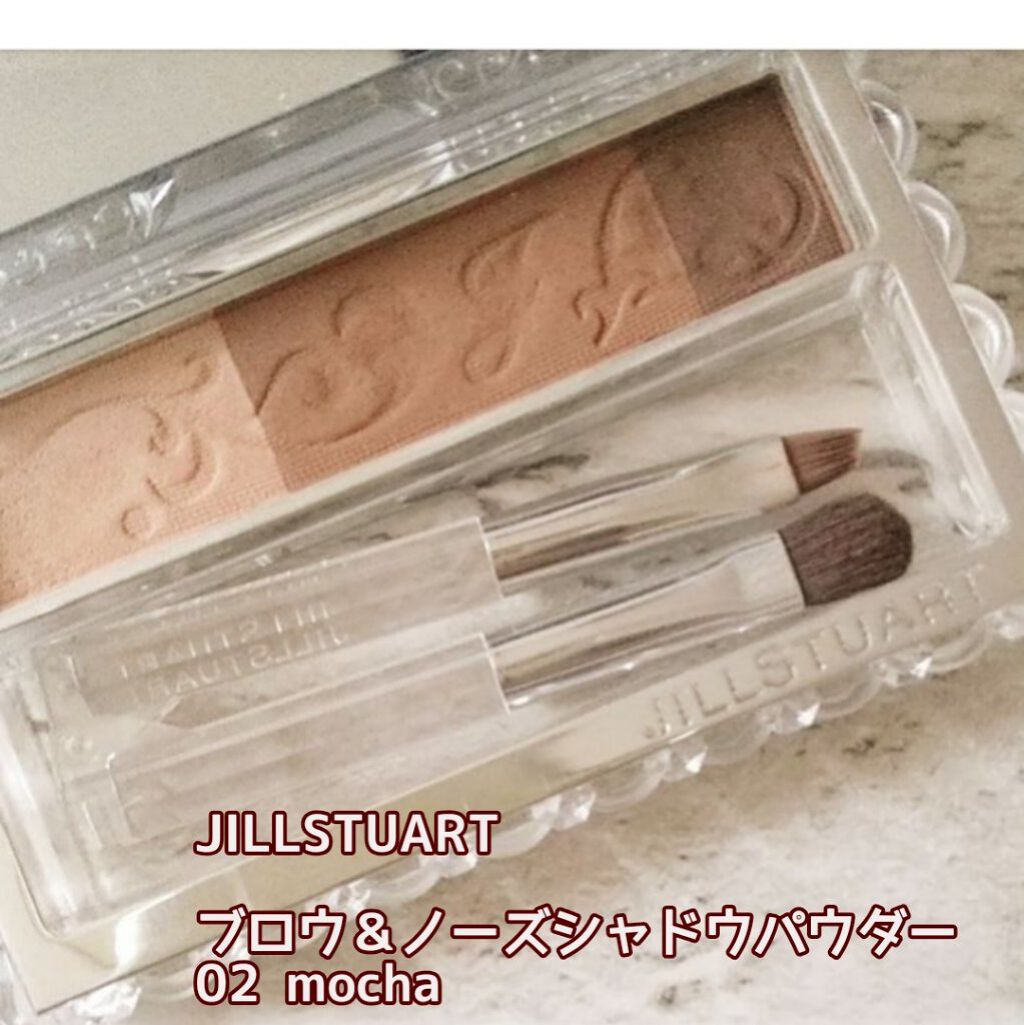 JILL STUART ブロウ＆ノーズシャドウ パウダーのクチコミ「JILL STUART
ブロウ＆ノーズシャドウ パウダー
02mocha
──────────.....」（1枚目）
