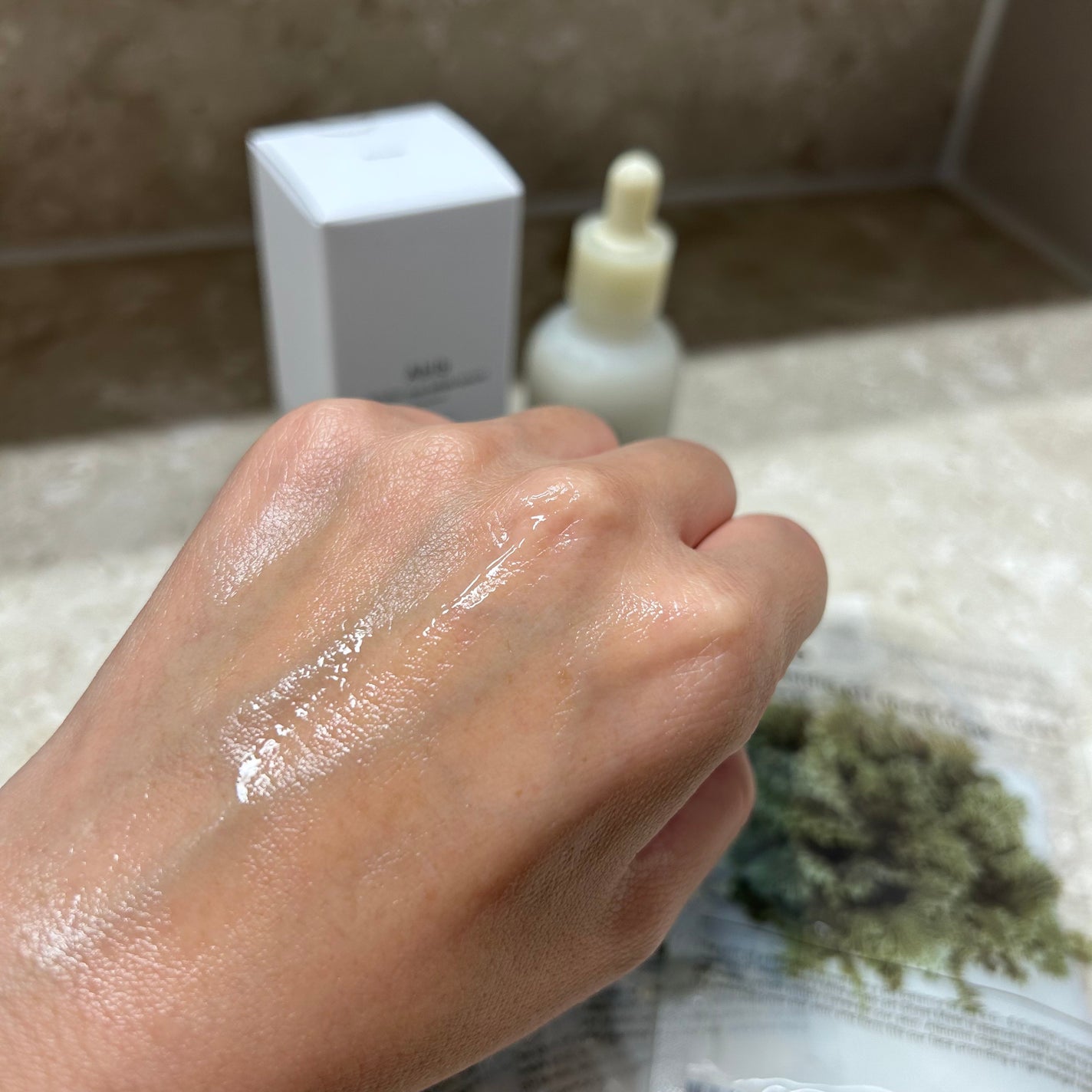 弱酸性PHシートマスク 復活草フィット/Abib /シートマスク・パックを使ったクチコミ(3枚目)