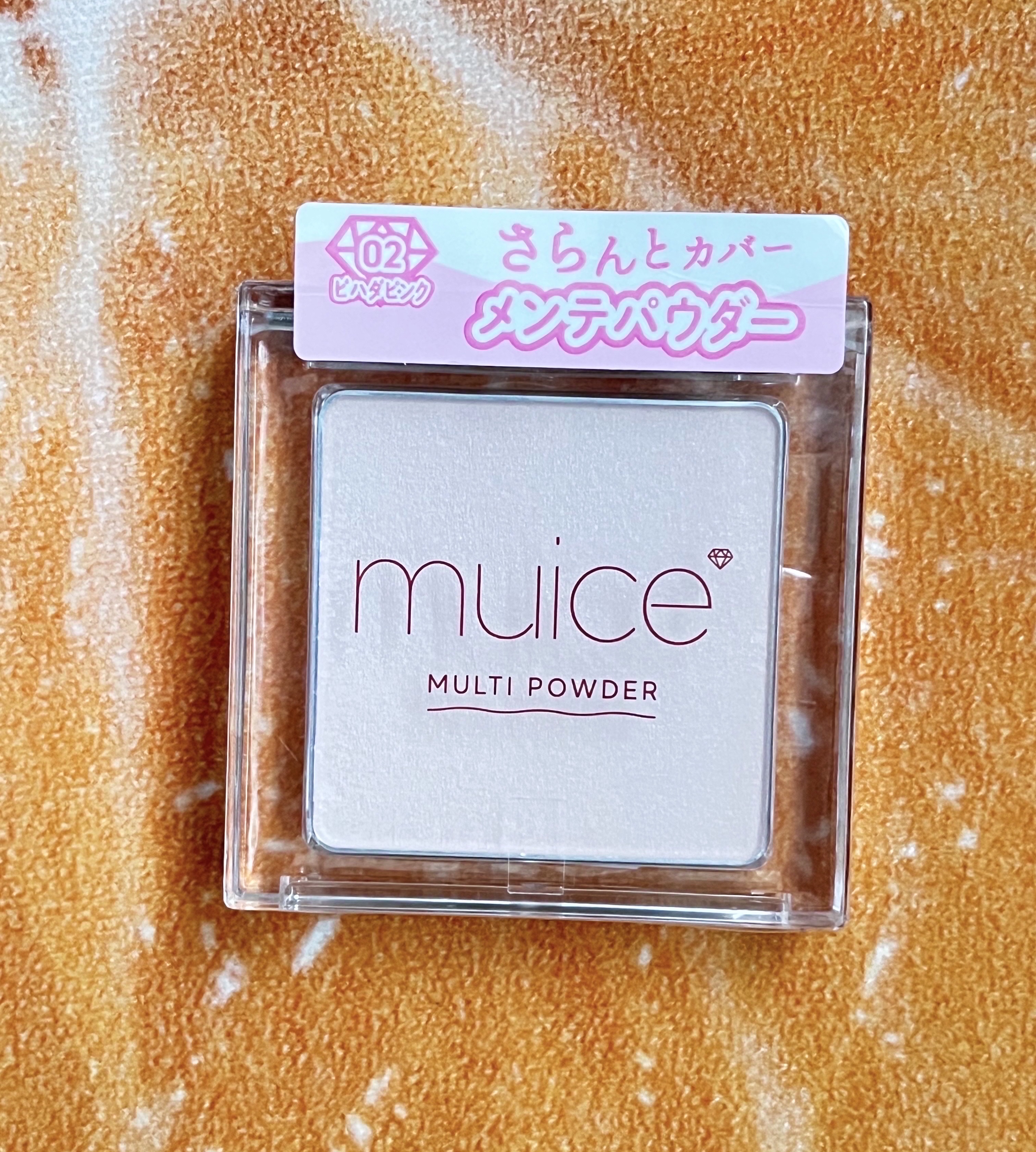 スポットメンテパウダー/muice/プレストパウダーを使ったクチコミ（1枚目）