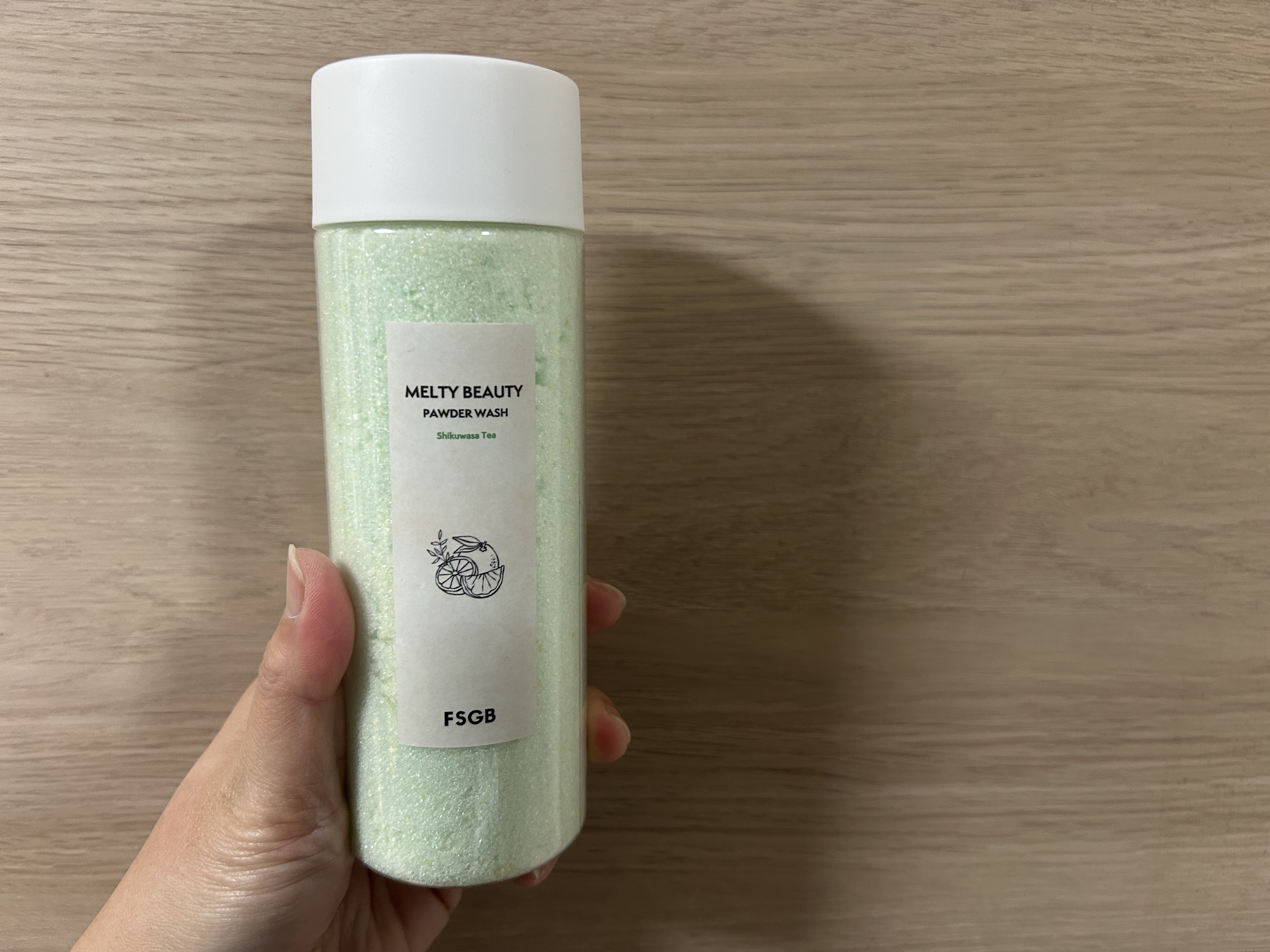 沖縄とろみ美容 パウダーウォッシュ シークヮーサーティー/FSGB/洗顔パウダーを使ったクチコミ（1枚目）