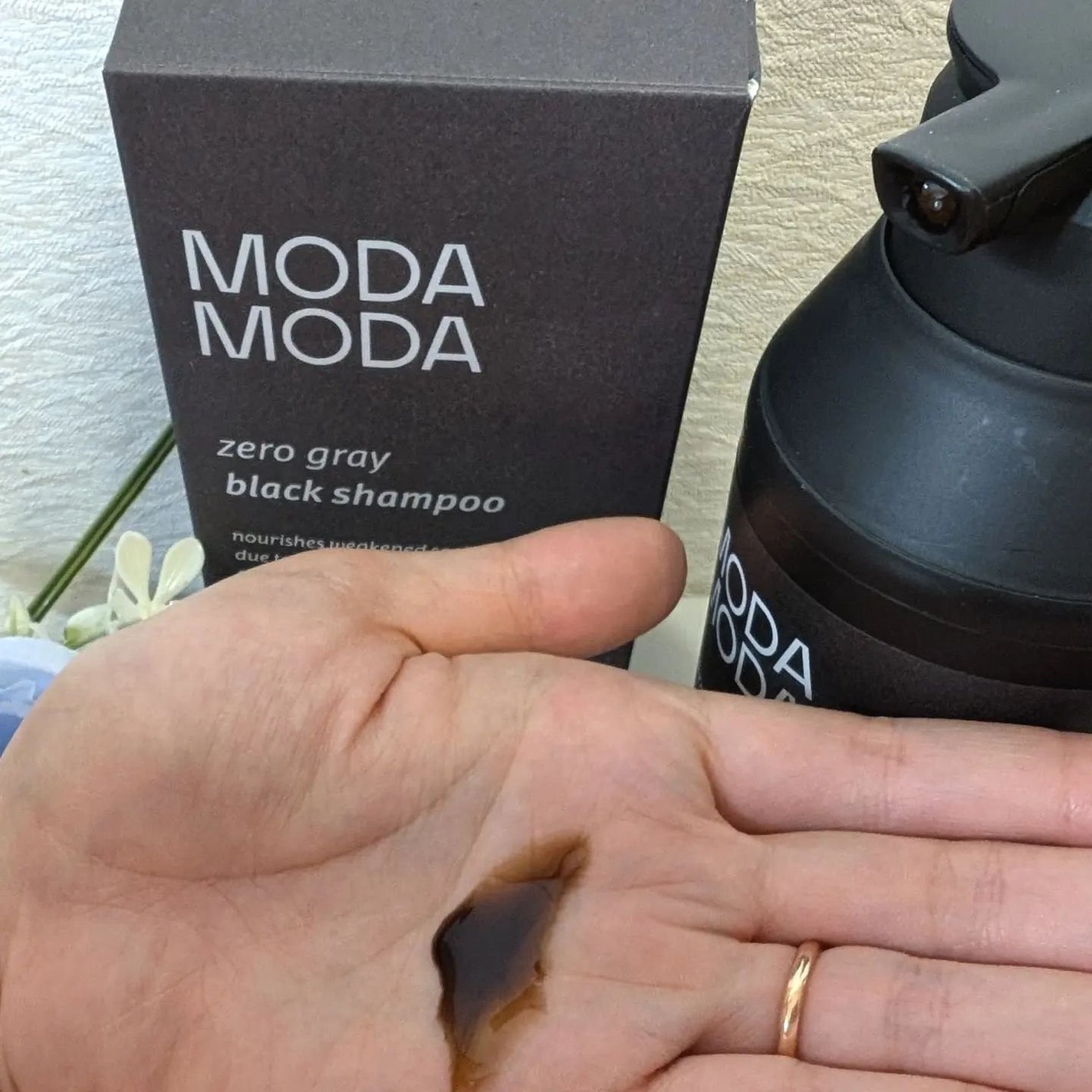 モダモダゼログレイシャンプー/MODAMODA/市販シャンプーを使ったクチコミ(5枚目)