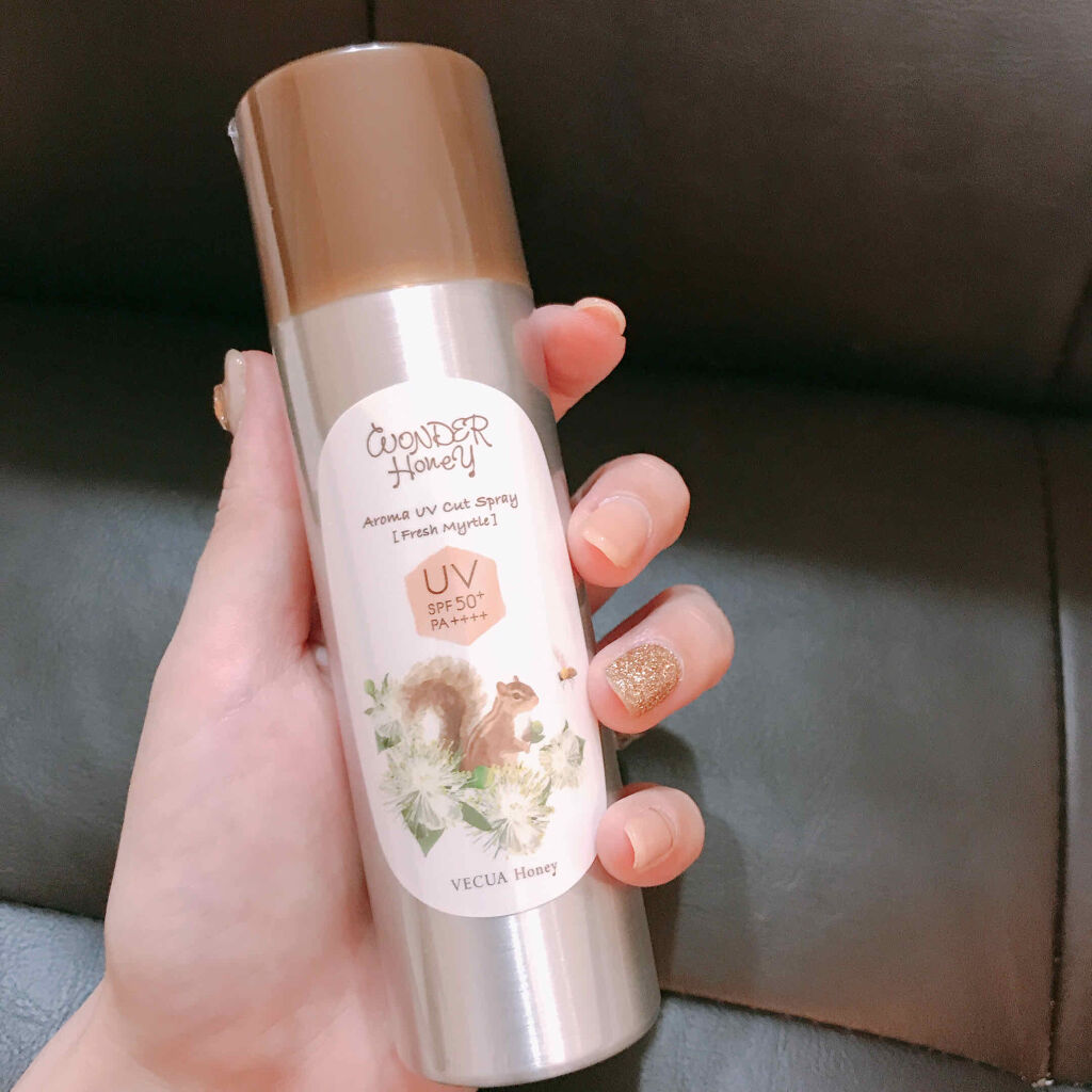 ワンダーハニー アロマUVカットスプレー /VECUA Honey/日焼け止めミスト・スプレーを使ったクチコミ（1枚目）