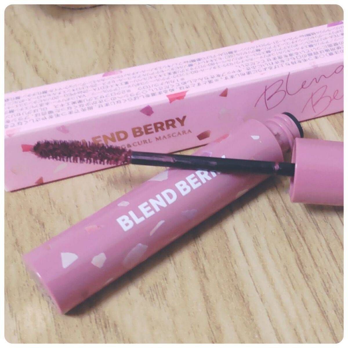 フラッフィー ロング＆カール マスカラ/BLEND BERRY/マスカラを使ったクチコミ（1枚目）