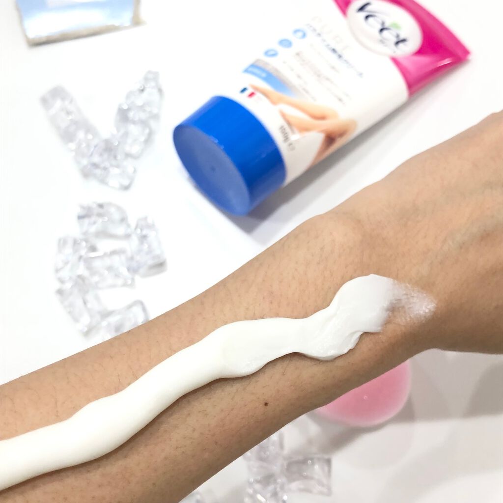 バスタイム除毛クリーム 敏感肌用/Veet/除毛クリームを使ったクチコミ(3枚目)