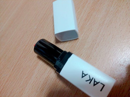 ウォータリーシアー リップスティック/Laka/口紅を使ったクチコミ(1枚目)