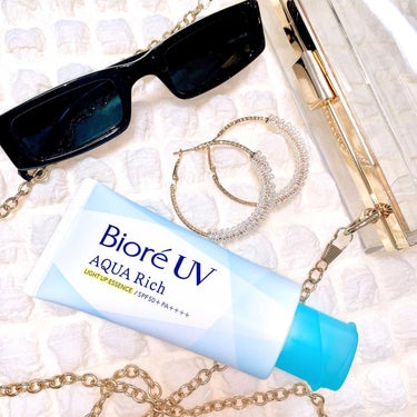 maimai on LIPS 「🌞🏖💙Bioreビオレ💙☑︎UVアクアリッチライトアップエッセ..」（1枚目）