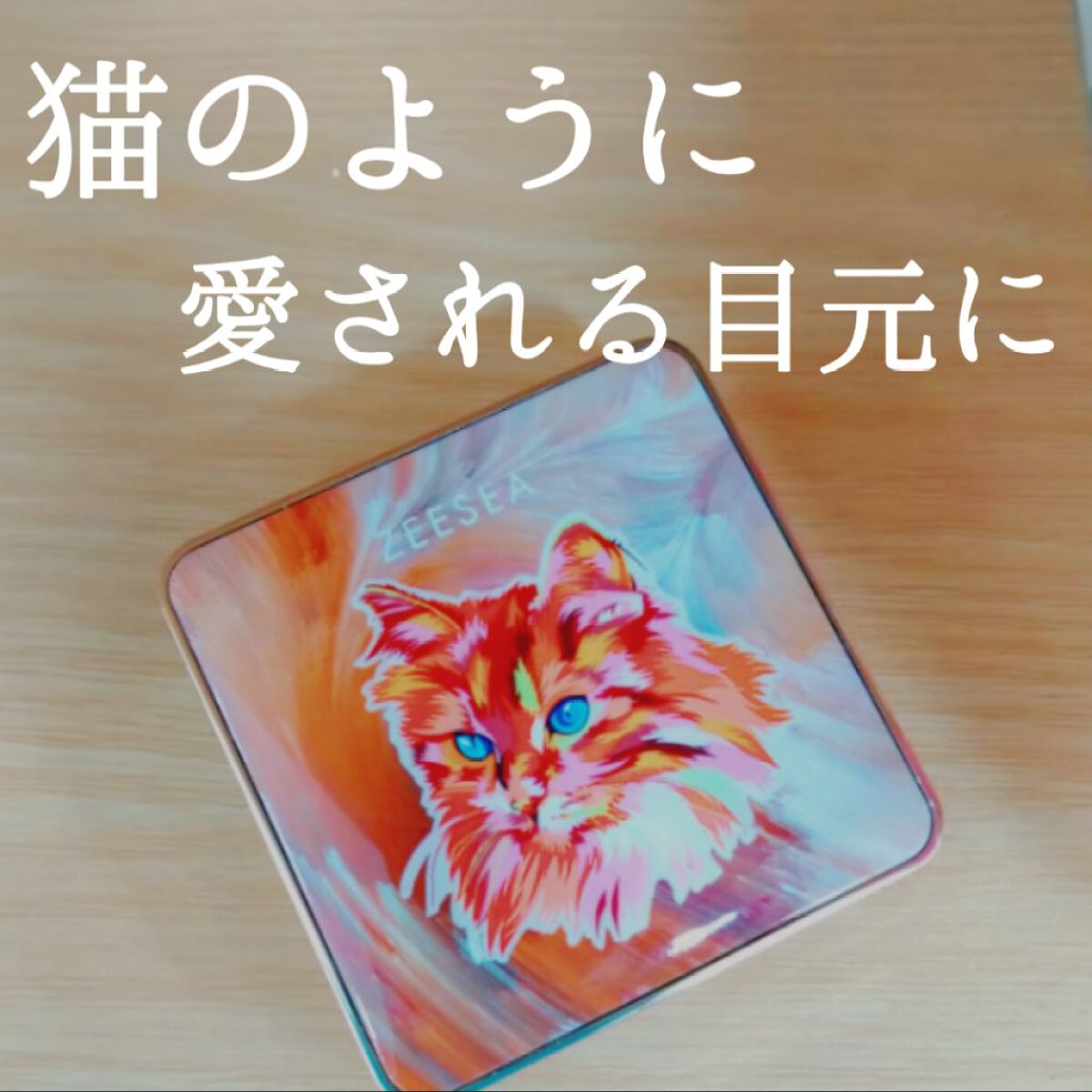 アニマルアイシャドウ(4シェード)/ZEESEA/アイシャドウパレットを使ったクチコミ（1枚目）