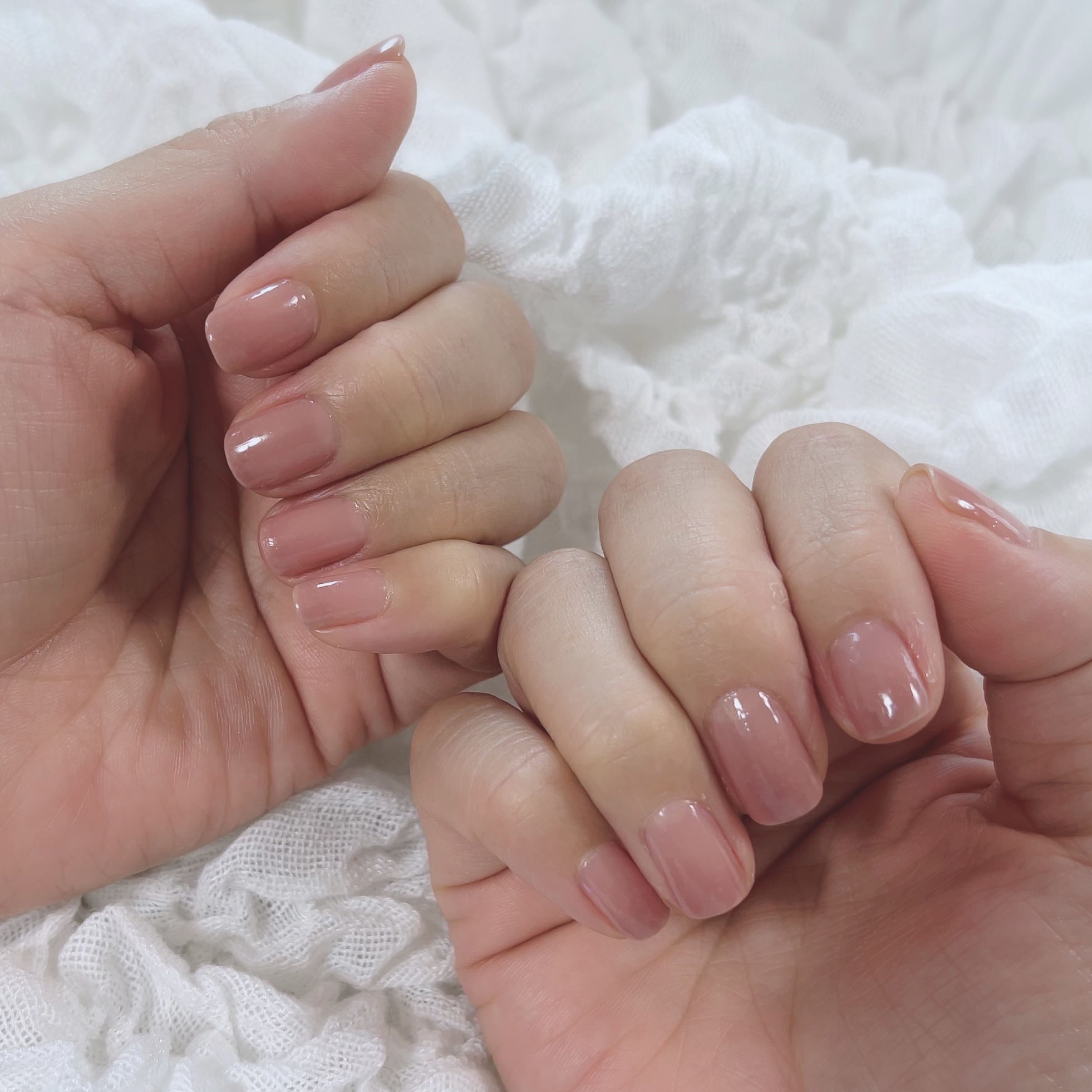 ネイルファンデーション BO02 ベージュオークル/パラドゥ/マニキュアを使ったクチコミ（1枚目）