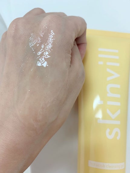 ホットスクラブクレンジングジェル/skinvill/クレンジングジェルを使ったクチコミ(1枚目)