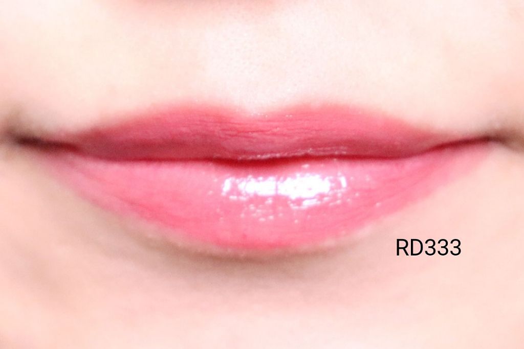 ウオータリールージュ/マキアージュ/リップグロスを使ったクチコミ(4枚目)