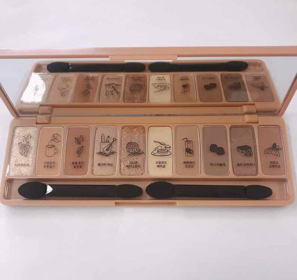 プレイカラー アイシャドウ/ETUDE/アイシャドウパレットを使ったクチコミ(2枚目)