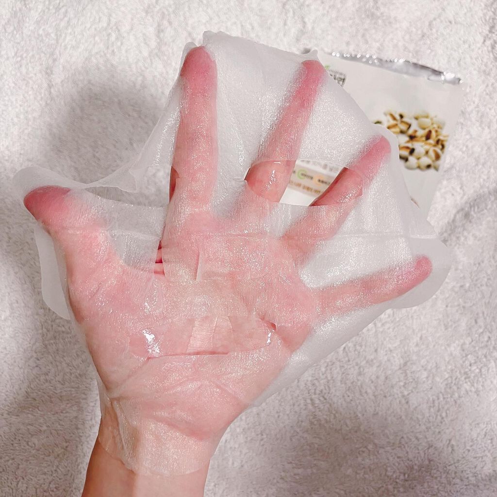 オールナチュラル マスクパックHM 25ml×5枚/allNATURAL/シートマスク・パックを使ったクチコミ（3枚目）