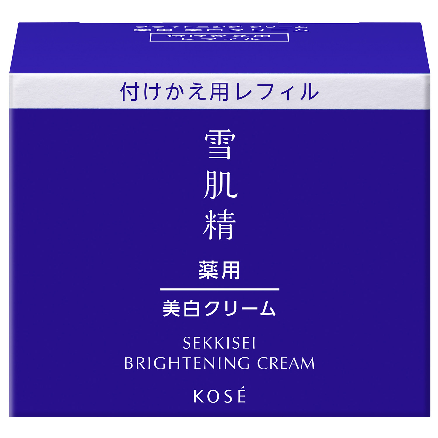 薬用雪肌精 ブライトニング クリーム 付けかえ用レフィル 40g