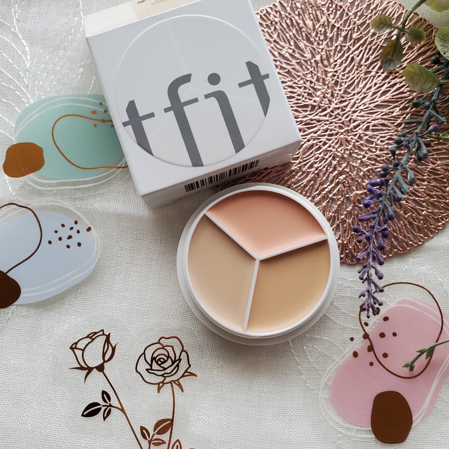 カバーアッププロコンシーラー/TFIT/パレットコンシーラーを使ったクチコミ（2枚目）