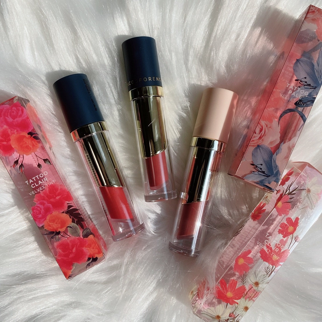 タトゥーベルベットティント/フォレンコス/リップティントを使ったクチコミ（3枚目）